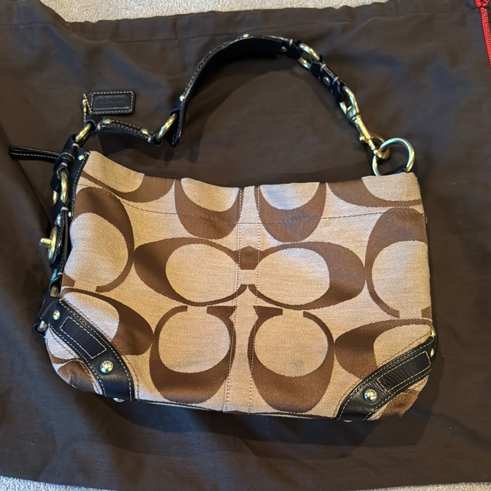 Coach Brown Shoulder Bag